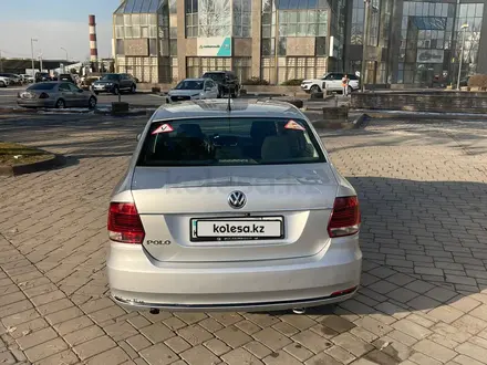 Volkswagen Polo 2015 года за 5 900 000 тг. в Алматы – фото 6