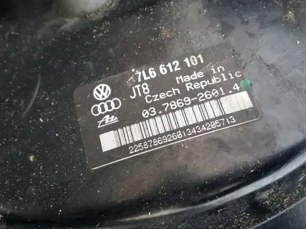 Вакуумный усилитель тормозов вакуум Volkswagen Touareg за 28 000 тг. в Семей – фото 3
