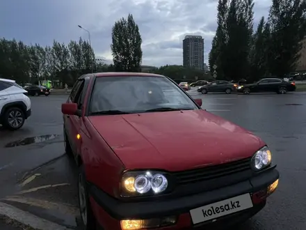 Volkswagen Golf 1994 года за 1 250 000 тг. в Астана – фото 6