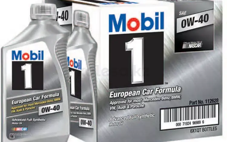 Моторное масло Mobil1 0w40 ExxonMobil 1L за 7 000 тг. в Алматы