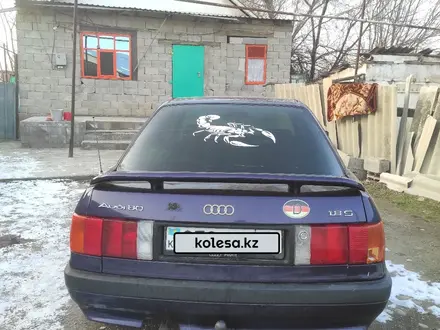 Audi 80 1989 года за 1 400 000 тг. в Тараз – фото 2