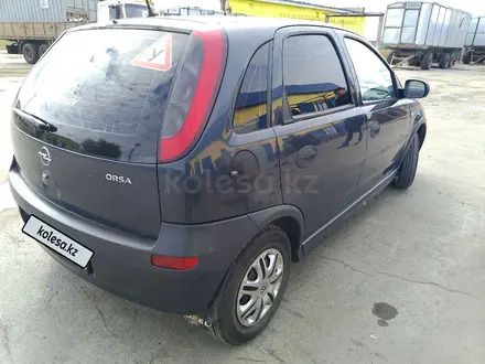 Opel Corsa 2002 года за 1 950 000 тг. в Костанай – фото 4