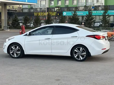 Hyundai Elantra 2014 года за 7 100 000 тг. в Астана – фото 10