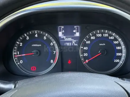 Hyundai Solaris 2015 года за 4 150 000 тг. в Семей – фото 14