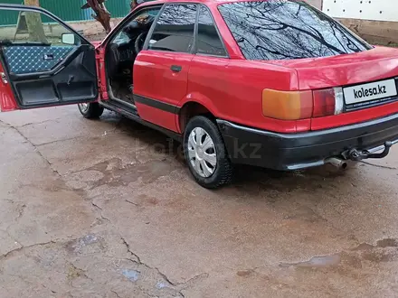 Audi 80 1986 года за 550 000 тг. в Мерке – фото 8