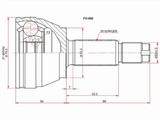Шрус наружный за 9 050 тг. в Шымкент