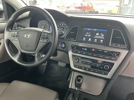 Hyundai Sonata 2017 года за 9 300 000 тг. в Алматы – фото 13