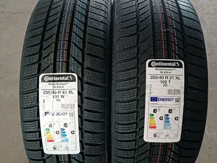 Continental ts870 235/45 R21 V 255/40 R21 ID4 ID6 EQC за 780 000 тг. в Алматы – фото 2