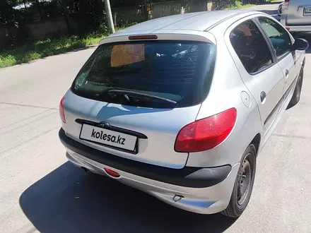 Peugeot 206 2007 года за 1 000 000 тг. в Алматы – фото 3