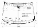 Стекло лобовоеfor38 150 тг. в Павлодар