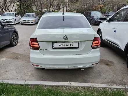 Volkswagen Polo 2018 года за 6 750 000 тг. в Алматы – фото 7
