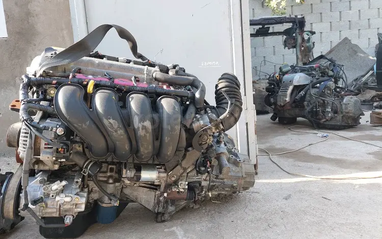 Двигатель на Toyota Avensis 1ZZ 1.8 за 490 000 тг. в Балхаш