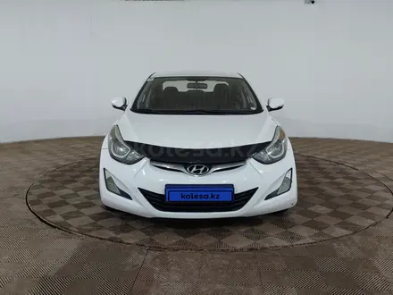 Hyundai Elantra 2014 года за 3 890 000 тг. в Шымкент – фото 2