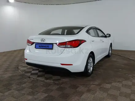 Hyundai Elantra 2014 года за 3 890 000 тг. в Шымкент – фото 5