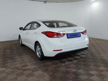 Hyundai Elantra 2014 года за 3 890 000 тг. в Шымкент – фото 7
