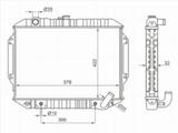Радиатор двигателя за 89 350 тг. в Павлодар