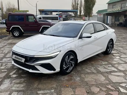 Hyundai Elantra 2024 года за 8 500 000 тг. в Тараз – фото 2
