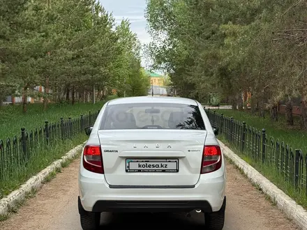 ВАЗ (Lada) Granta 2190 2019 года за 3 900 000 тг. в Актобе – фото 4
