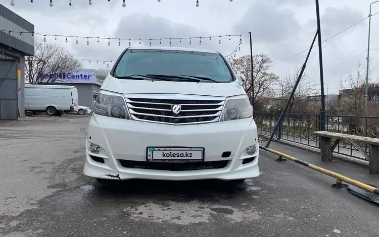 Toyota Alphard 2006 года за 8 200 000 тг. в Шымкент