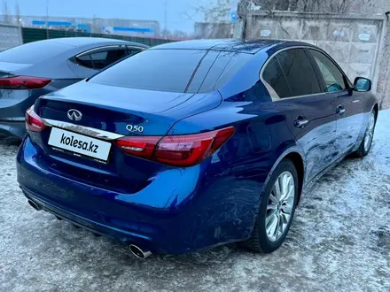 Infiniti Q50 2019 года за 14 500 000 тг. в Караганда – фото 6