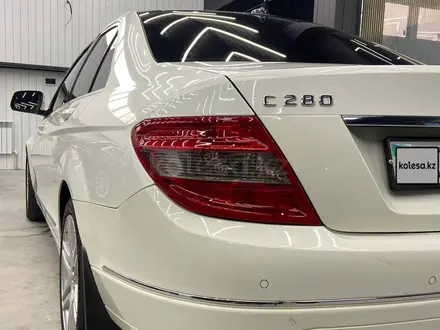 Mercedes-Benz C 280 2008 года за 7 300 000 тг. в Алматы – фото 10