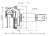 Шрус, граната наружняя за 13 300 тг. в Алматы