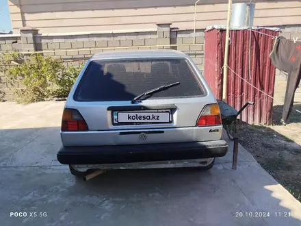 Volkswagen Golf 1991 года за 570 000 тг. в Шымкент – фото 4