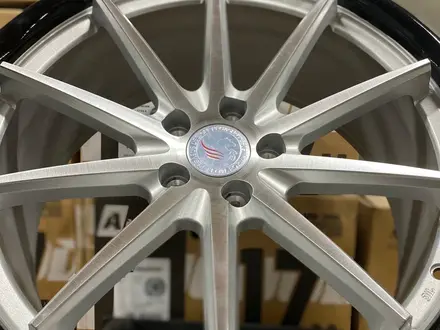 R20 9J ET32 5x114, 3 73.1 BRUSHED SILVER FACE + PIANO BLAC за 480 000 тг. в Алматы – фото 4