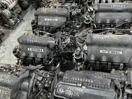 Контрактный двигатель мотор на Хонда Honda L15A L13A 4 Катушка за 250 000 тг. в Алматы – фото 2