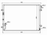 Радиатор кондиционераfor23 800 тг. в Астана