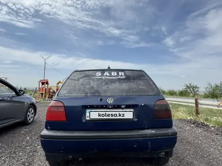 Volkswagen Golf 1993 года за 600 000 тг. в Тараз – фото 3