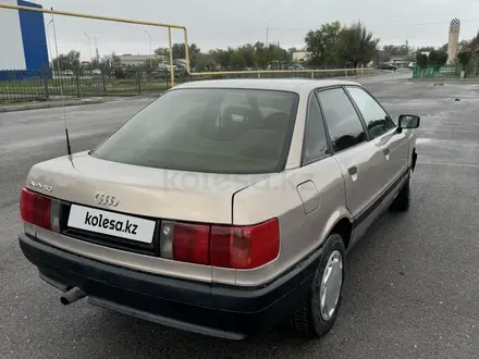 Audi 80 1990 года за 850 000 тг. в Тараз – фото 4