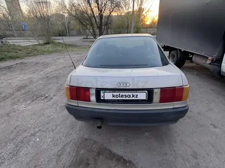 Audi 80 1987 года за 600 000 тг. в Караганда – фото 4