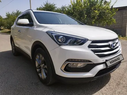 Hyundai Santa Fe 2018 года за 9 500 000 тг. в Шымкент – фото 2