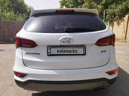 Hyundai Santa Fe 2018 года за 9 500 000 тг. в Шымкент – фото 5
