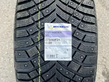 Michelin X-Ice North 4 SUV 275/45 R21 110T XL за 350 000 тг. в Алматы – фото 2