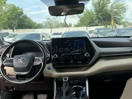 Toyota Highlander 2022 года за 23 000 000 тг. в Шымкент – фото 15