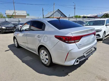 Kia Rio 2021 года за 5 900 000 тг. в Алматы – фото 4