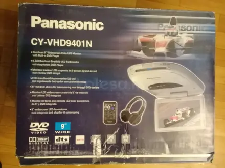 Новый потолочный монитор с DVD-проигрывателем Panasonic CY-VHD9401N за 120 000 тг. в Уральск – фото 7