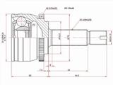 Шрус наружный за 10 650 тг. в Астана