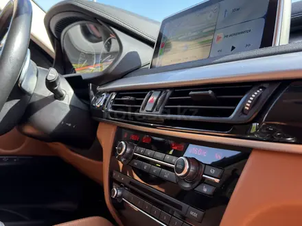 BMW X6 2016 года за 17 900 000 тг. в Астана – фото 11