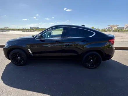 BMW X6 2016 года за 17 900 000 тг. в Астана – фото 6