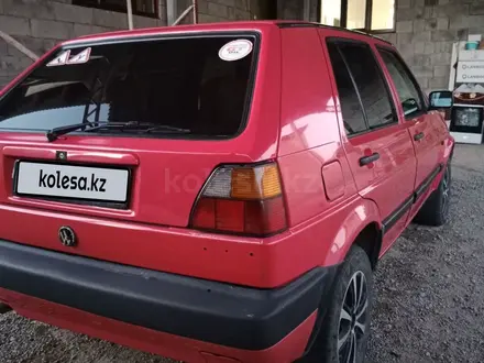 Volkswagen Golf 1991 года за 1 200 000 тг. в Тараз – фото 5