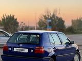 Volkswagen Golf 1997 годаүшін1 380 000 тг. в Тараз – фото 5