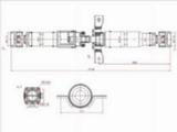 Вал карданный, кардан за 73 350 тг. в Павлодар