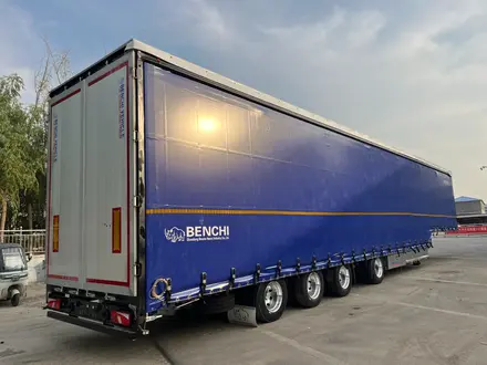 Benchi Heavy Industry  128м³ 4-осный полуприцеп с боковой шторкой 2025 года за 15 099 370 тг. в Алматы – фото 3