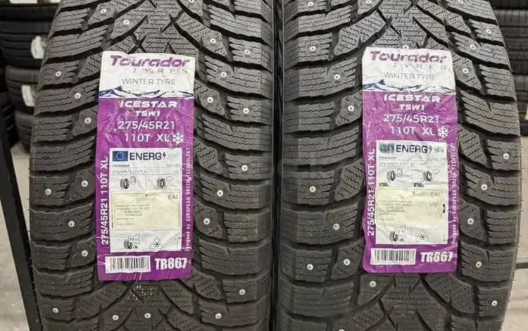 Новые зимние шипованные шины 275/45R21 + 315/40R21үшін480 000 тг. в Астана