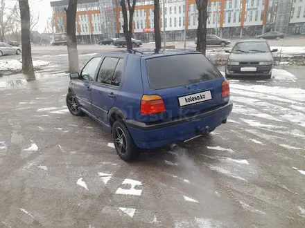 Volkswagen Golf 1993 года за 1 600 000 тг. в Алматы – фото 3