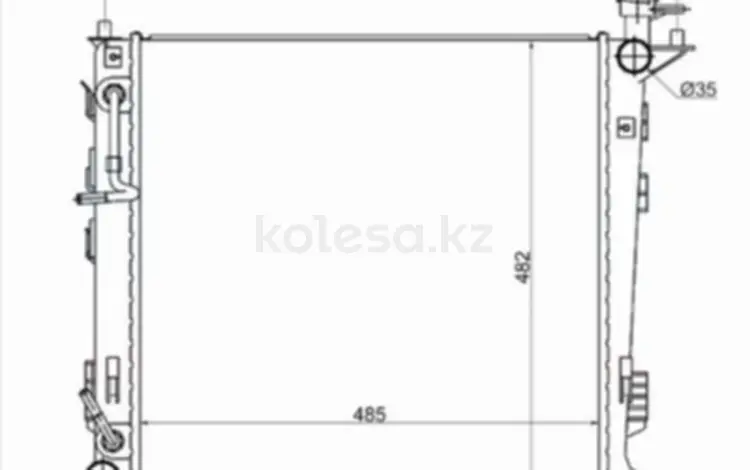 Радиатор за 34 900 тг. в Шымкент