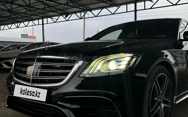 Mercedes-Benz S 63 AMG 2018 года за 32 000 000 тг. в Алматы